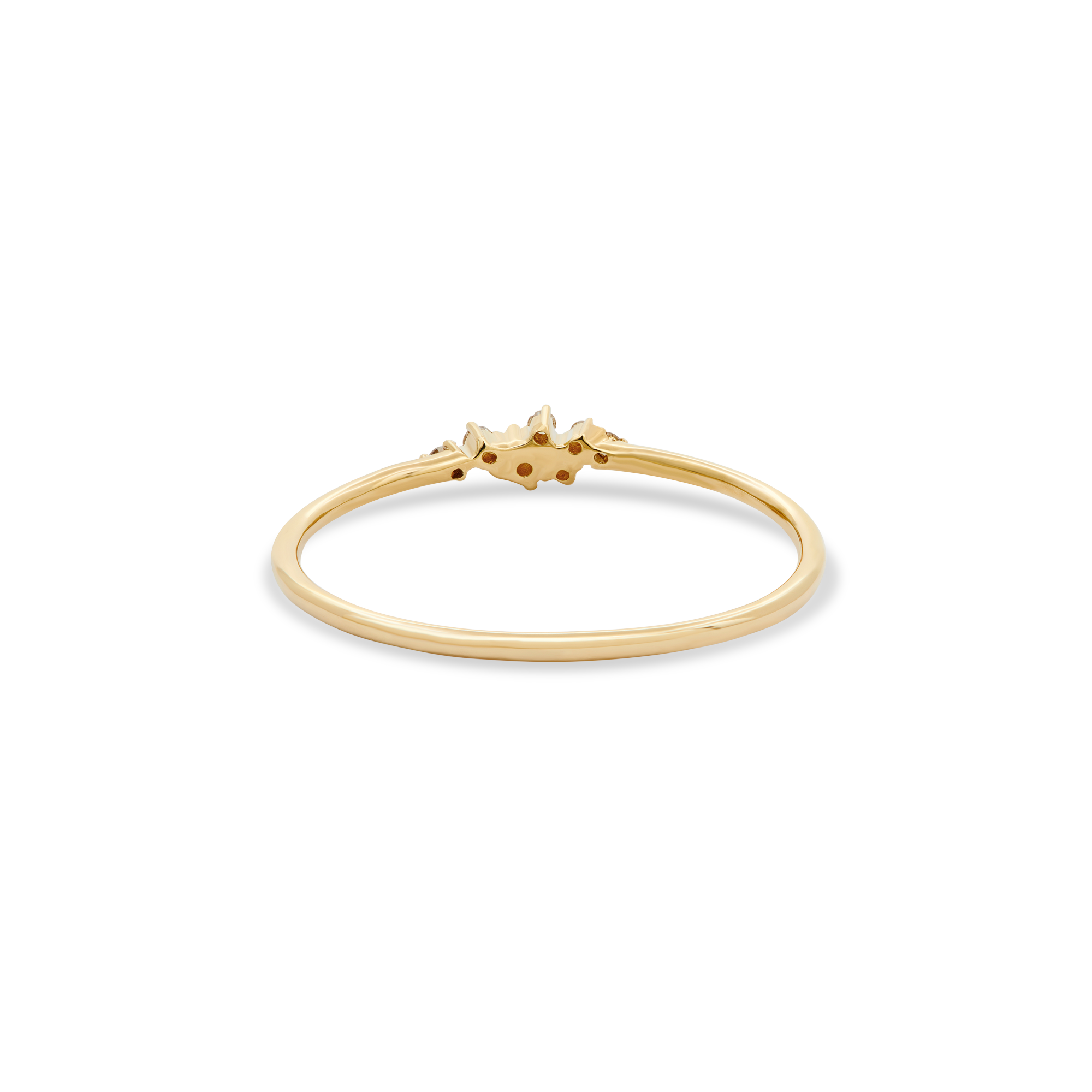 Clustered Diamond Ring