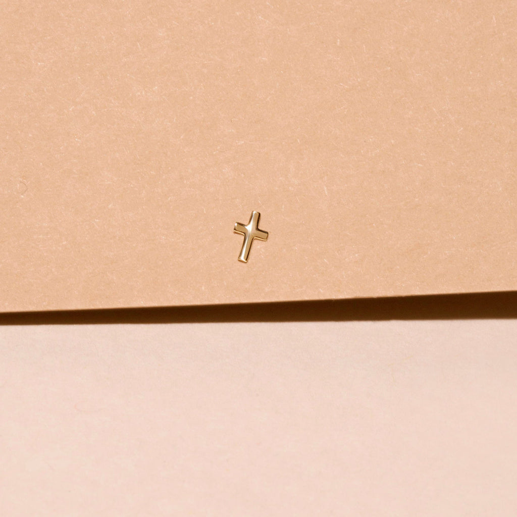 Cross My Heart Studs