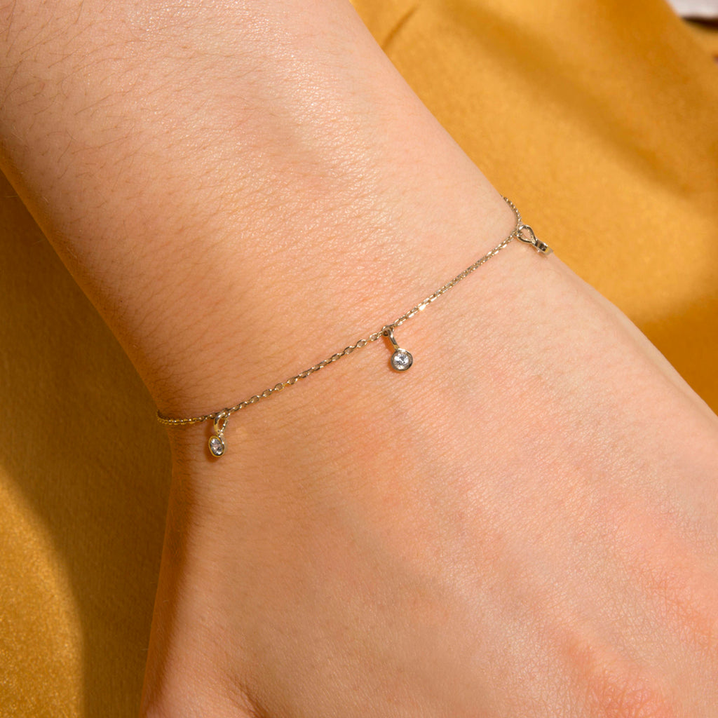 Dangling Sapphire Bracelet