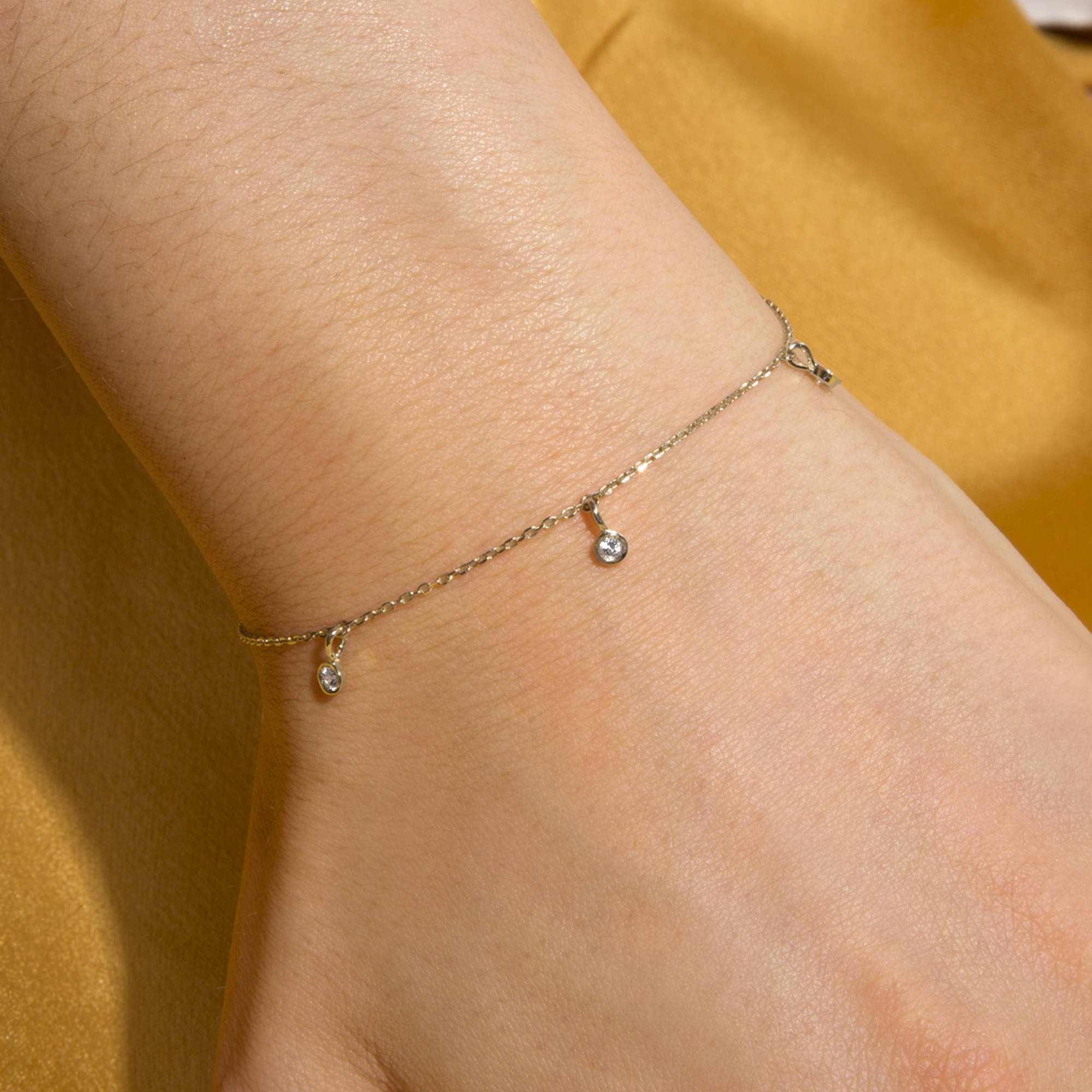 Dangling Sapphire Bracelet