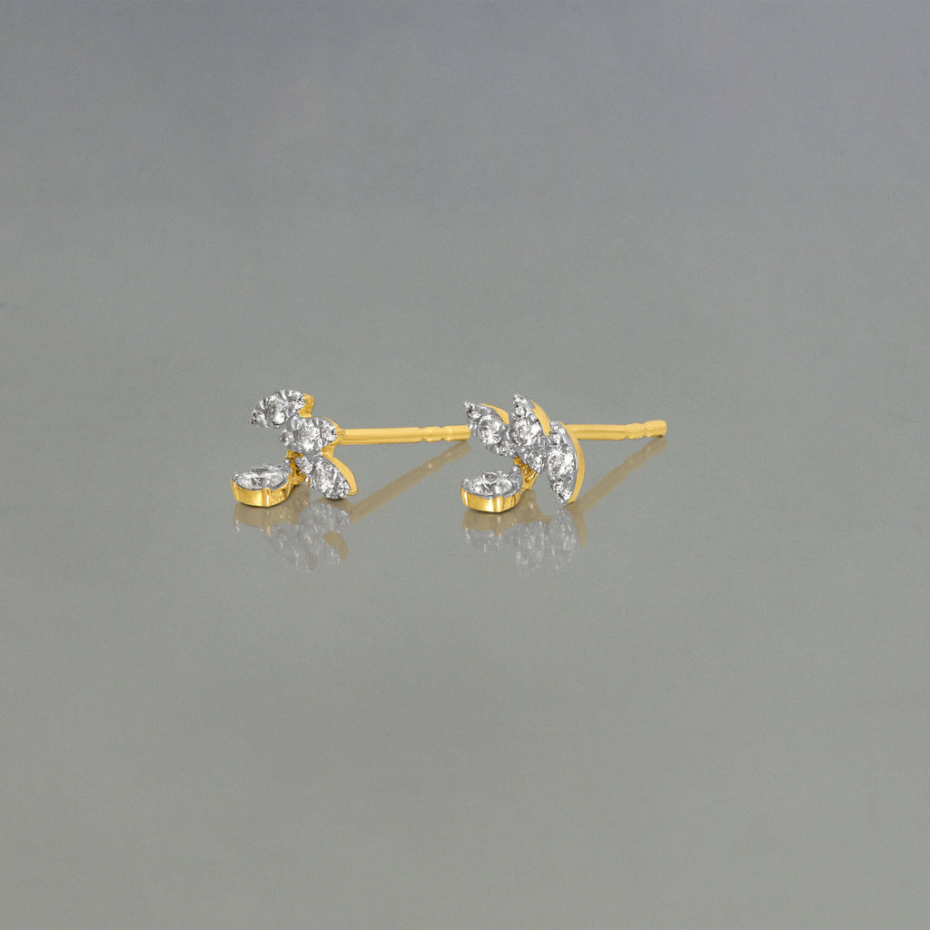 Diamond Muse Drop Studs