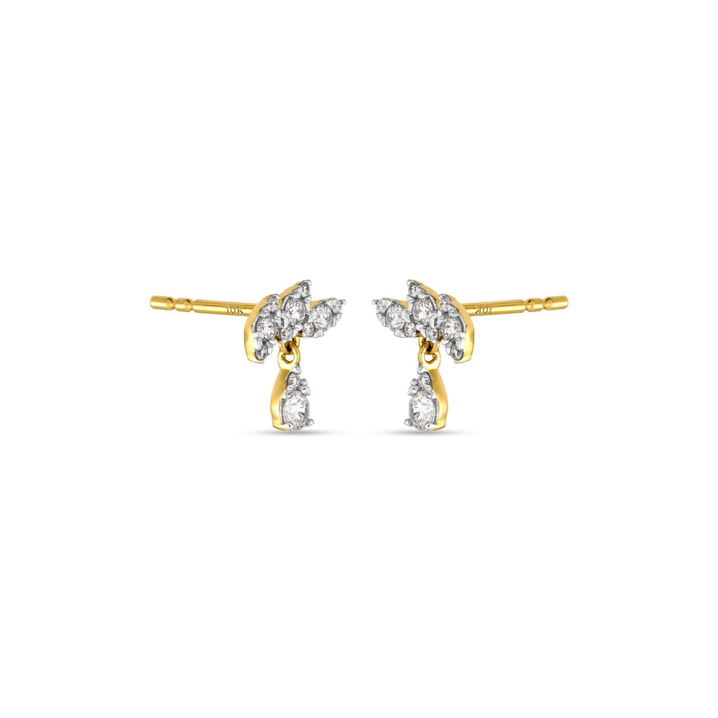 Diamond Muse Drop Studs