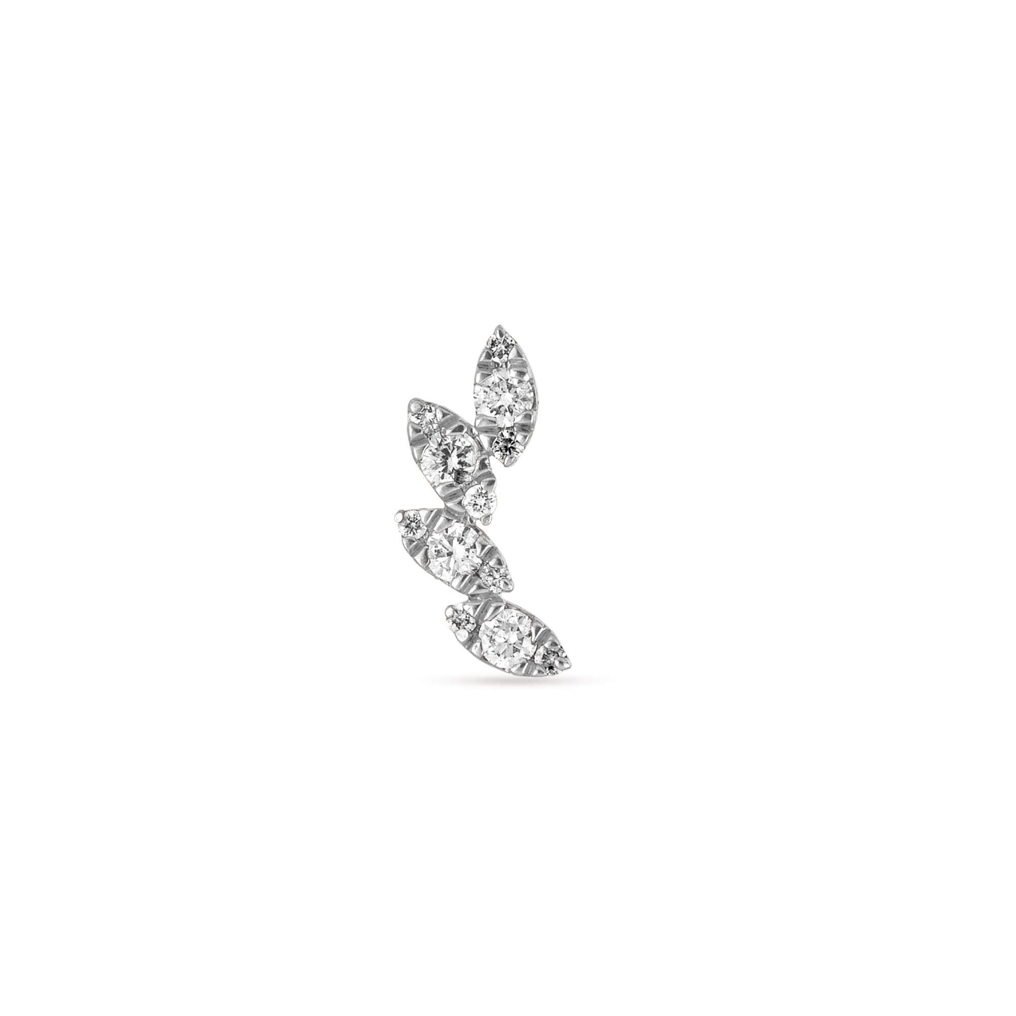 Diamond Muses Tiara Studs