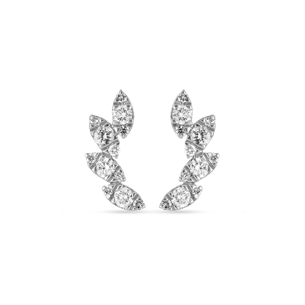 Diamond Muses Tiara Studs