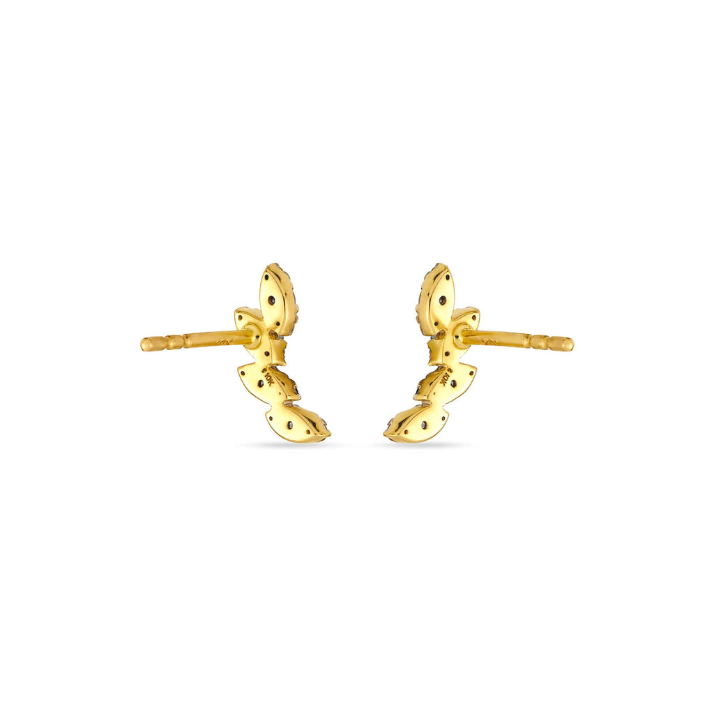 Diamond Muses Tiara Studs
