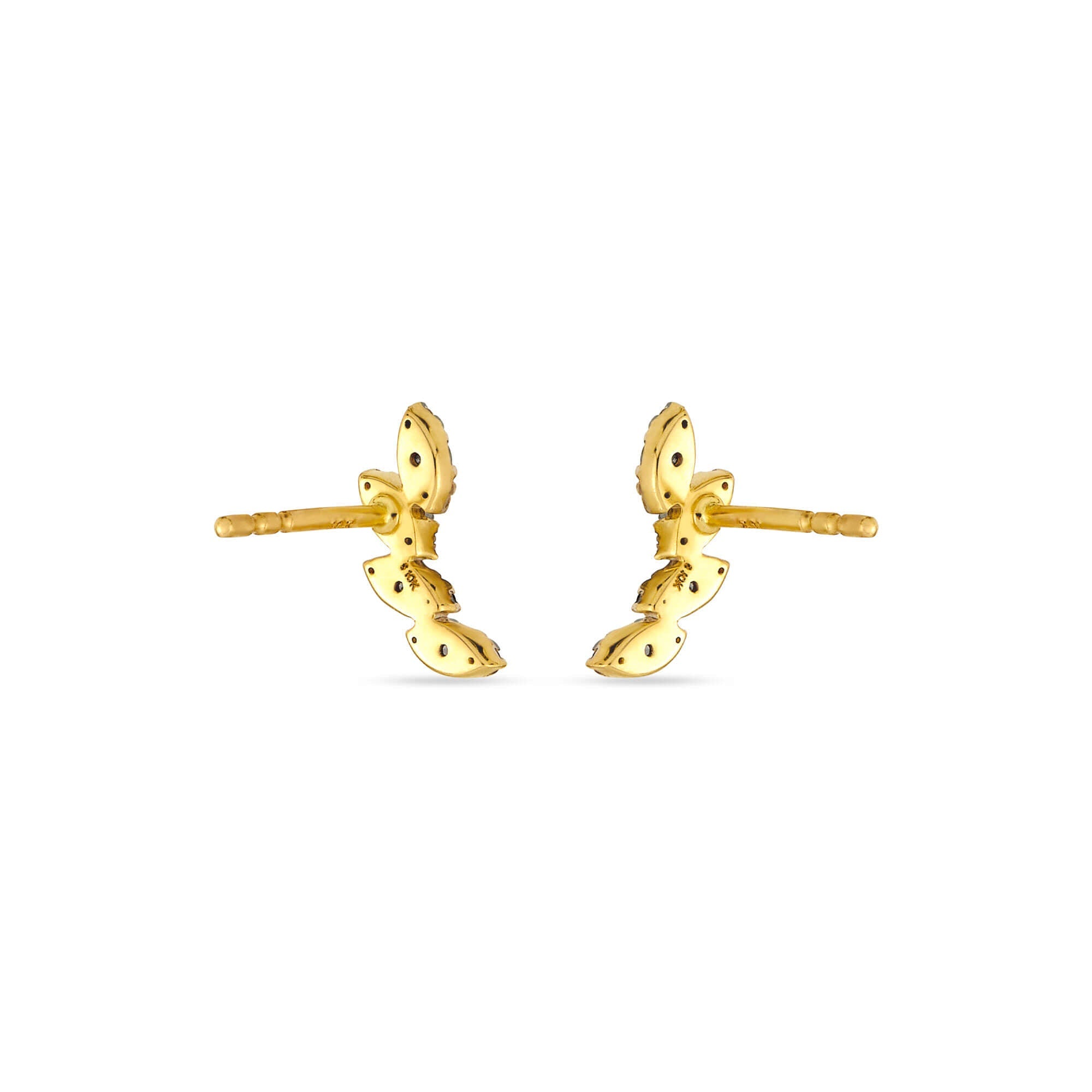 Diamond Muses Tiara Studs