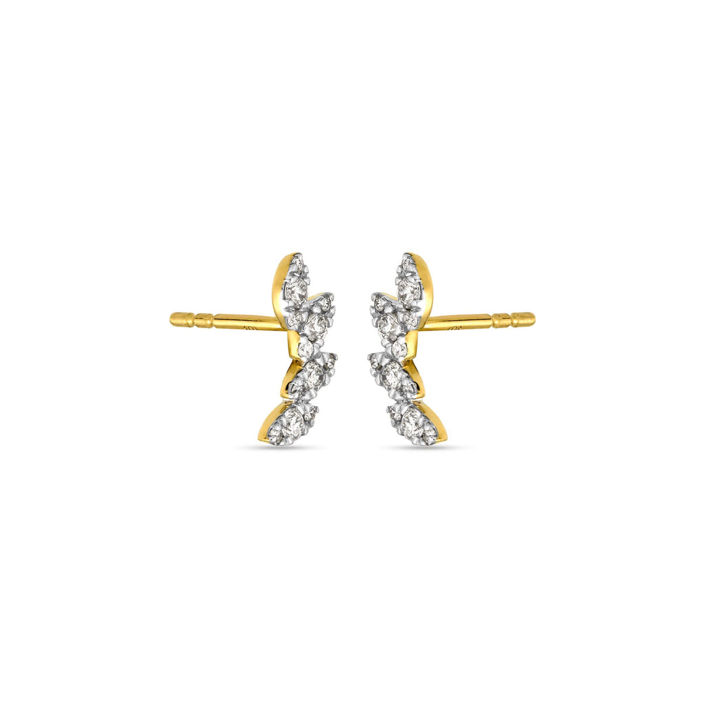 Diamond Muses Tiara Studs