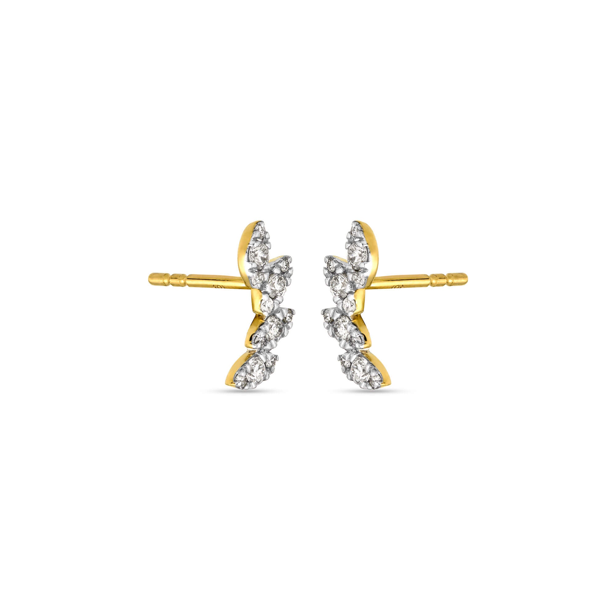 Diamond Muses Tiara Studs