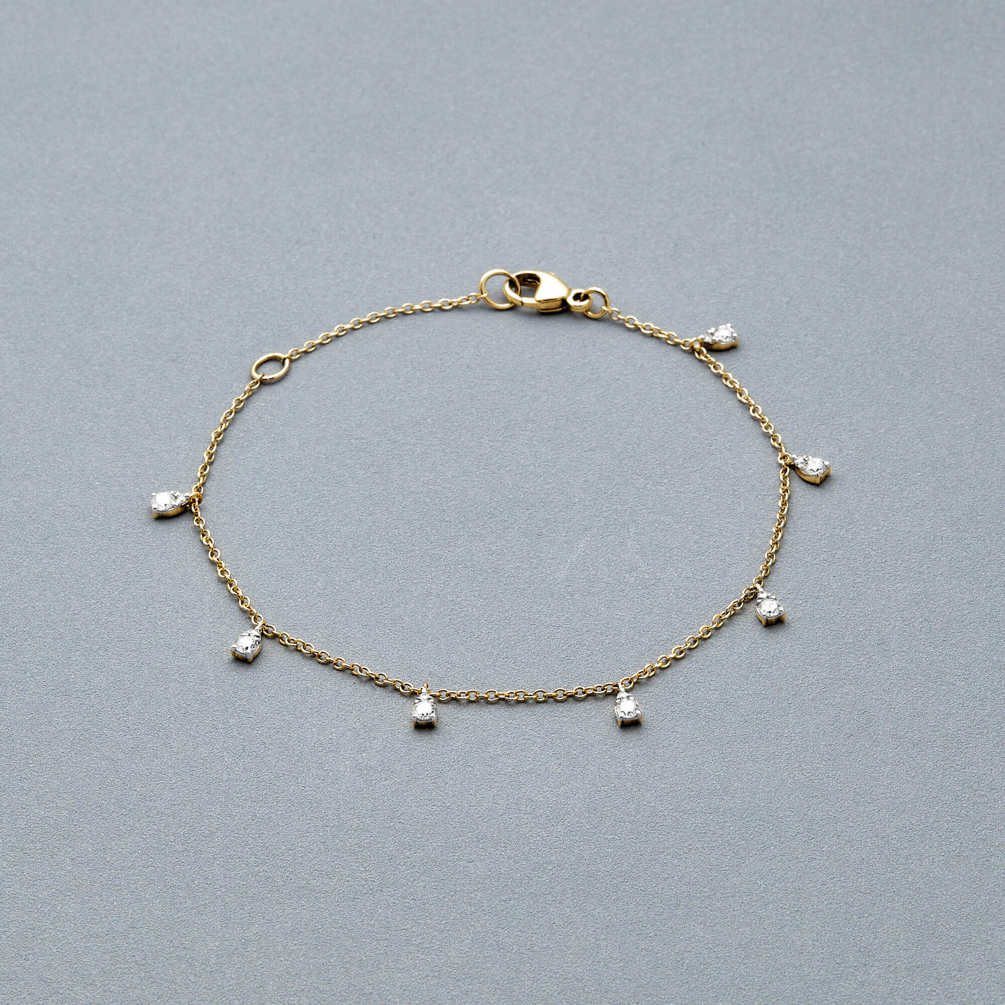 Diamond Petal Bracelet