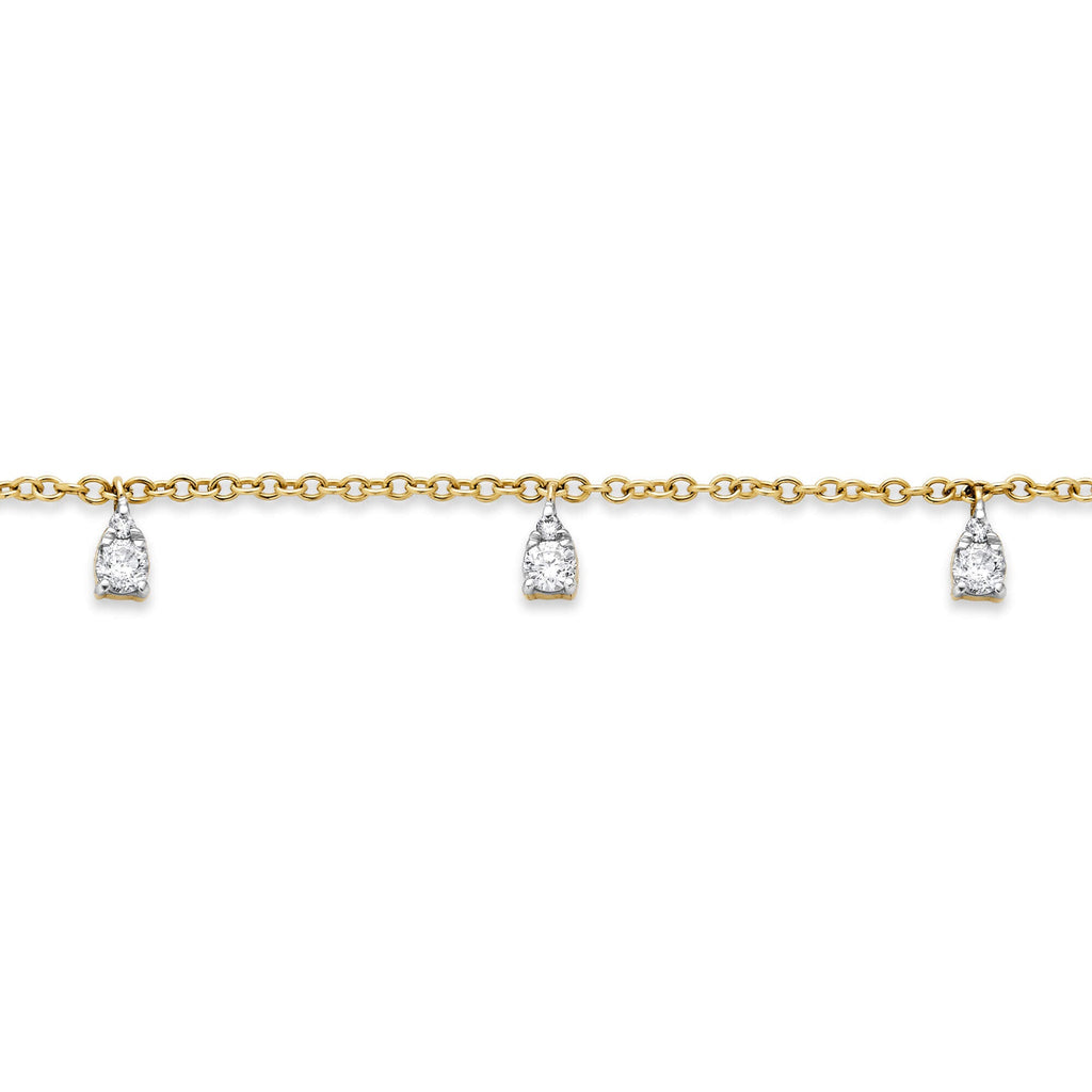 Diamond Petal Bracelet