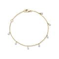Diamond Petal Bracelet