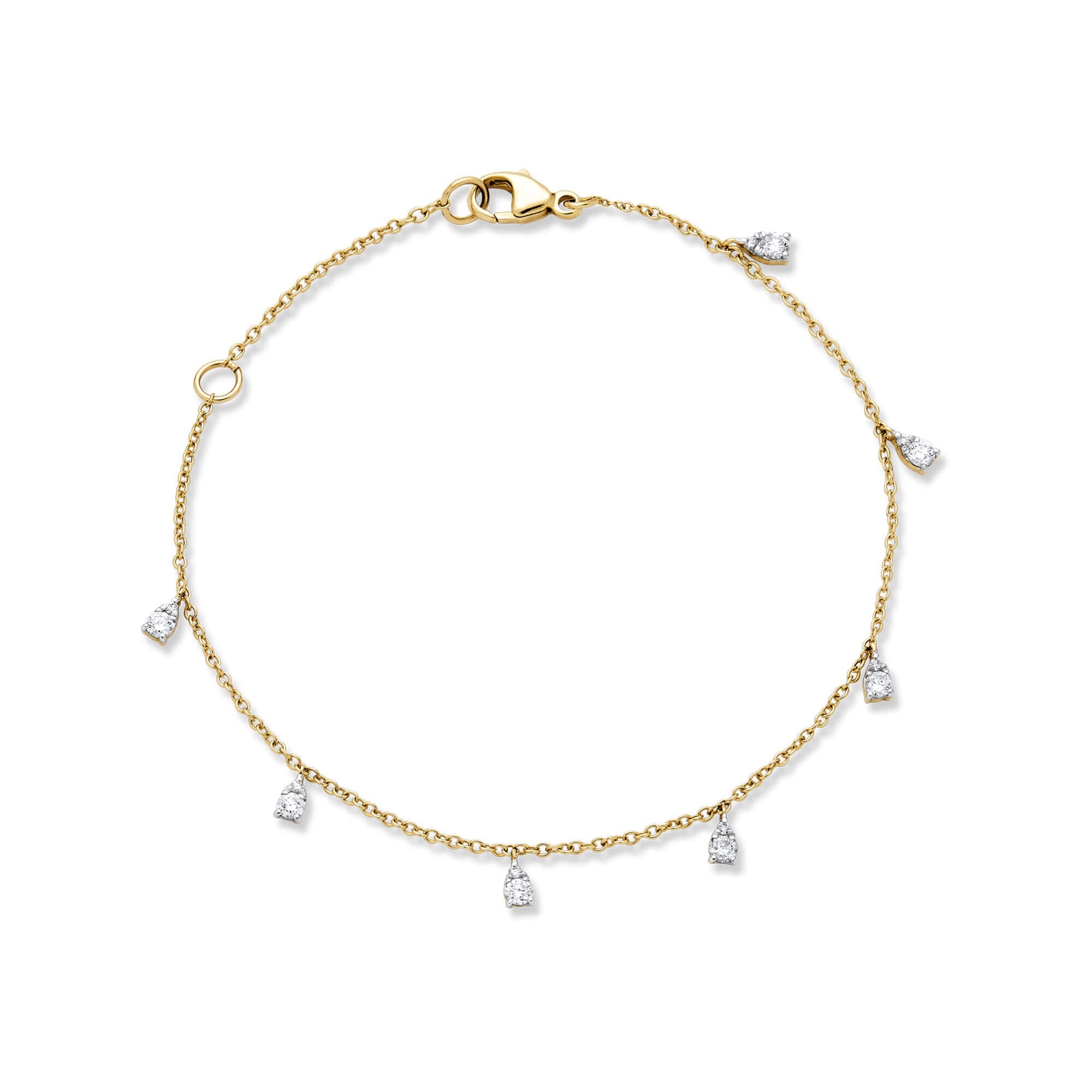 Diamond Petal Bracelet