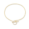 Diamond Toggle Link Bracelet