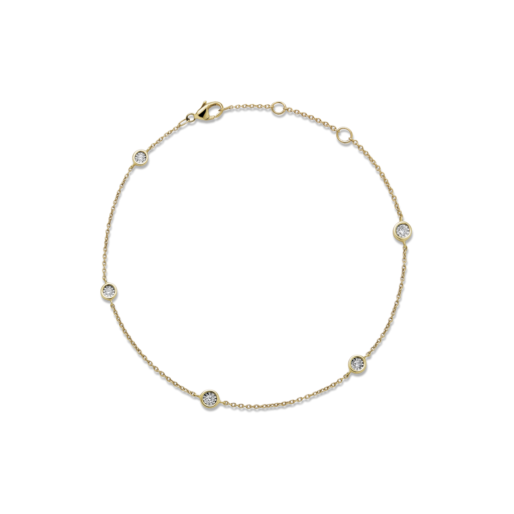 Diamonds By The Dozen Bracelet