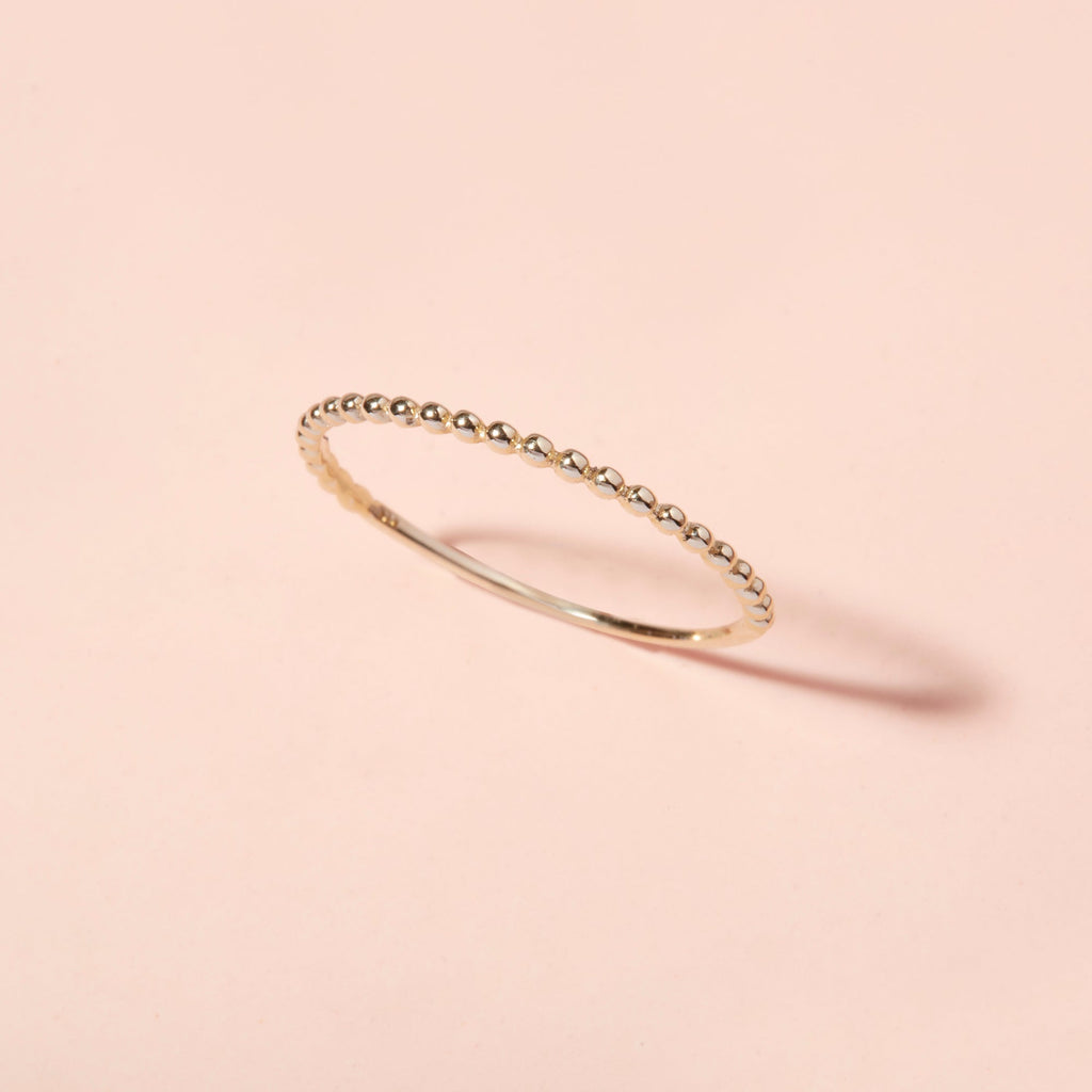 Fine Beaded Band