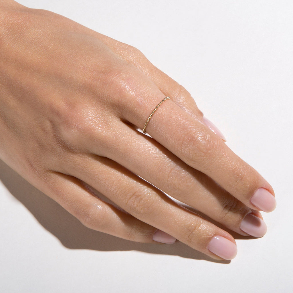 Fine Beaded Band
