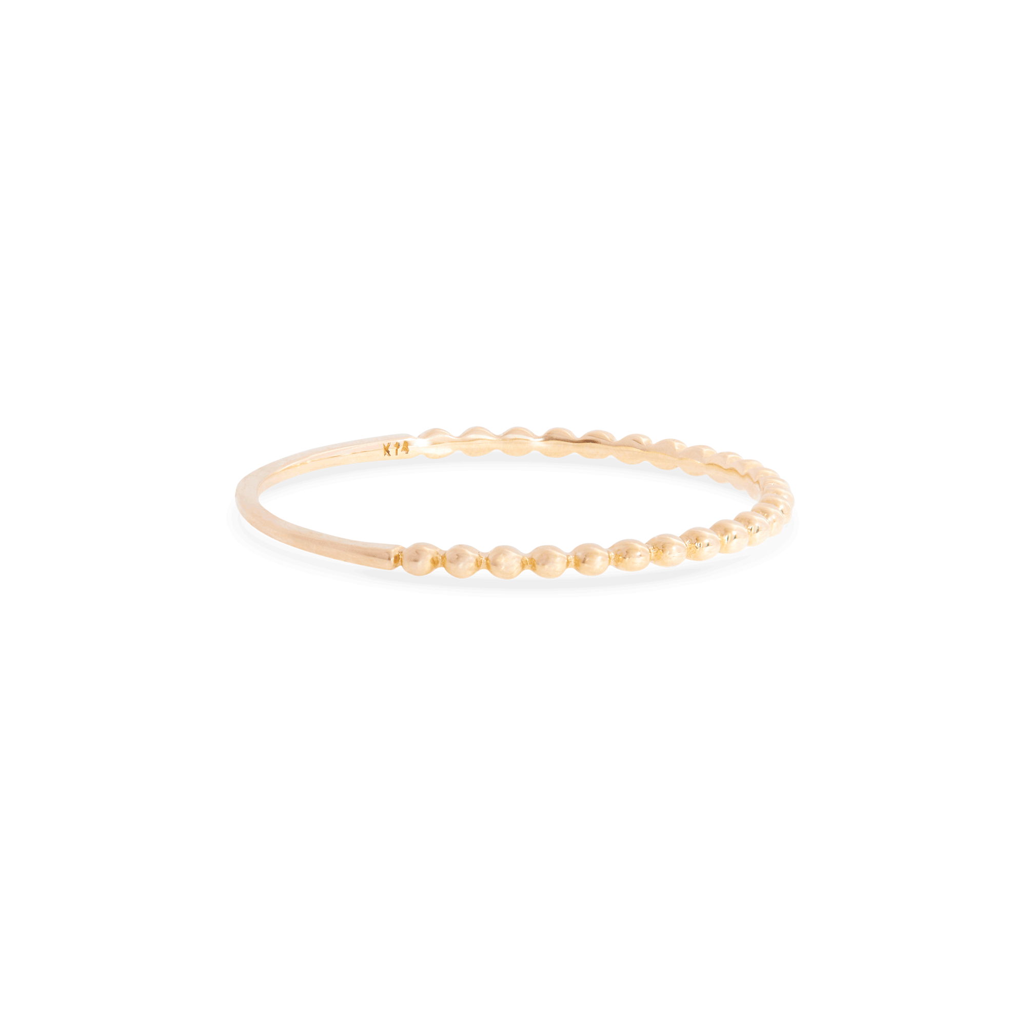 Fine Beaded Band