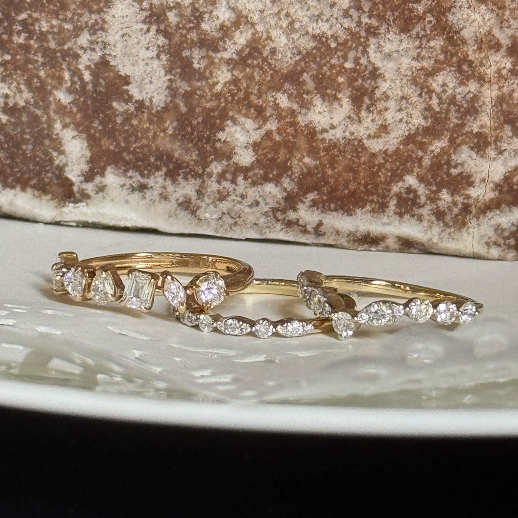 Diamond Muses Tiara Band